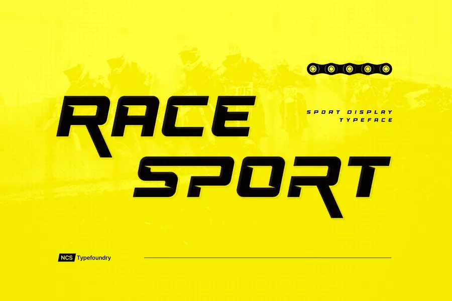 Race Sport Font