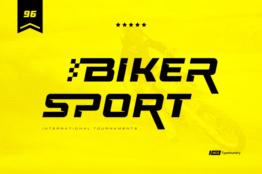 Race Sport Font preview 6