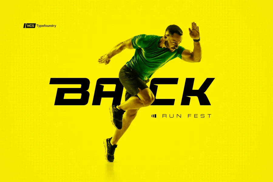 Race Sport Font preview 9