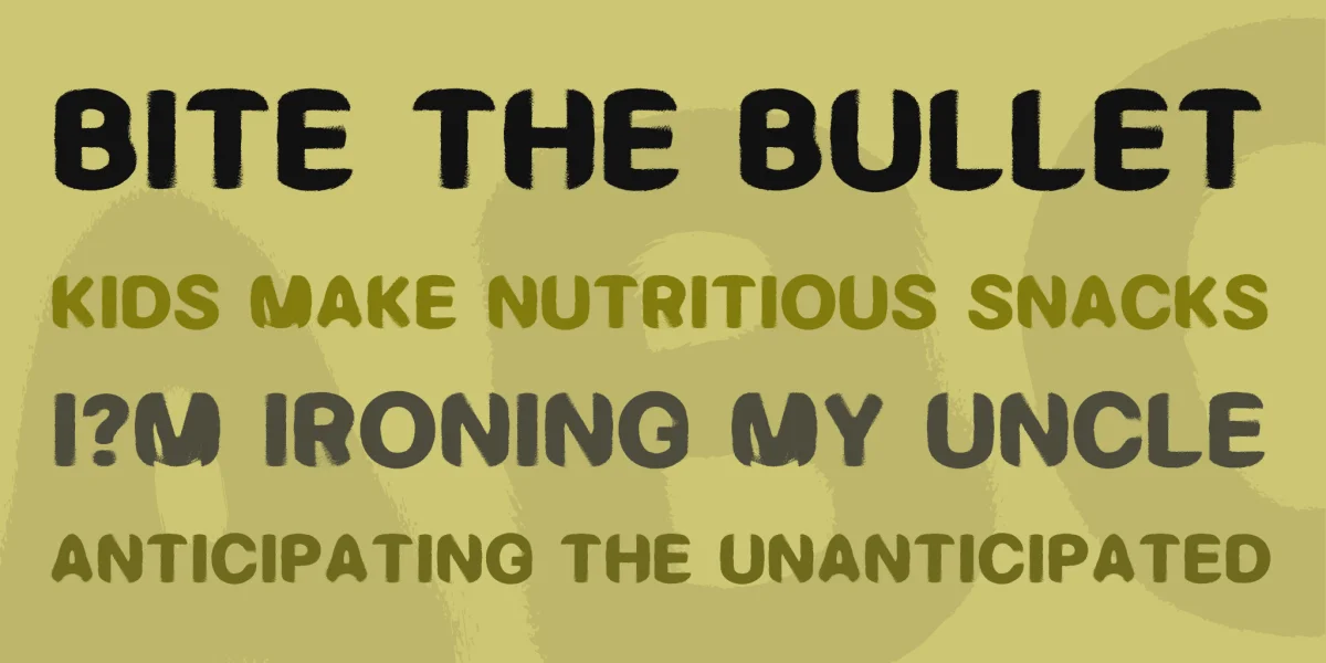 RADAR Font preview 2