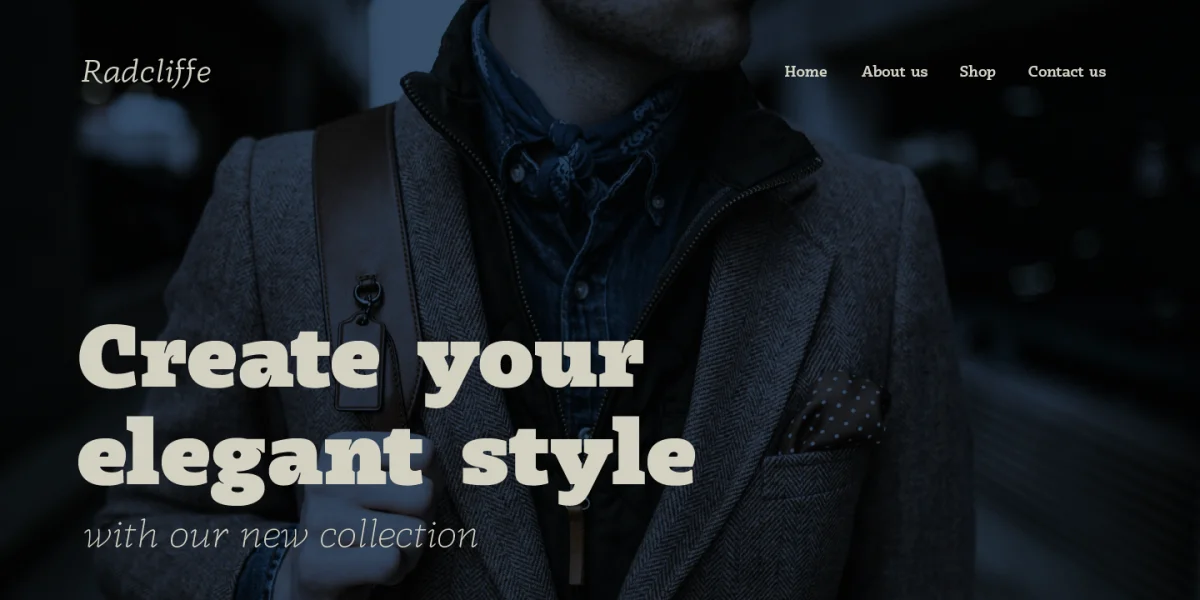 Radcliffe Font Family preview 3