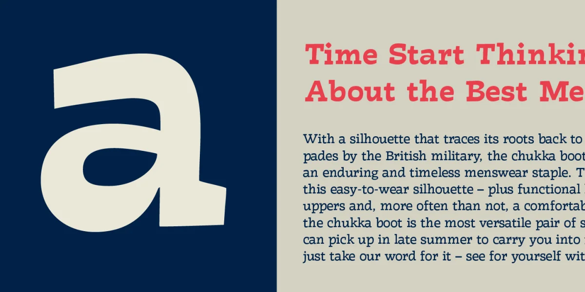 Radcliffe Font Family preview 4