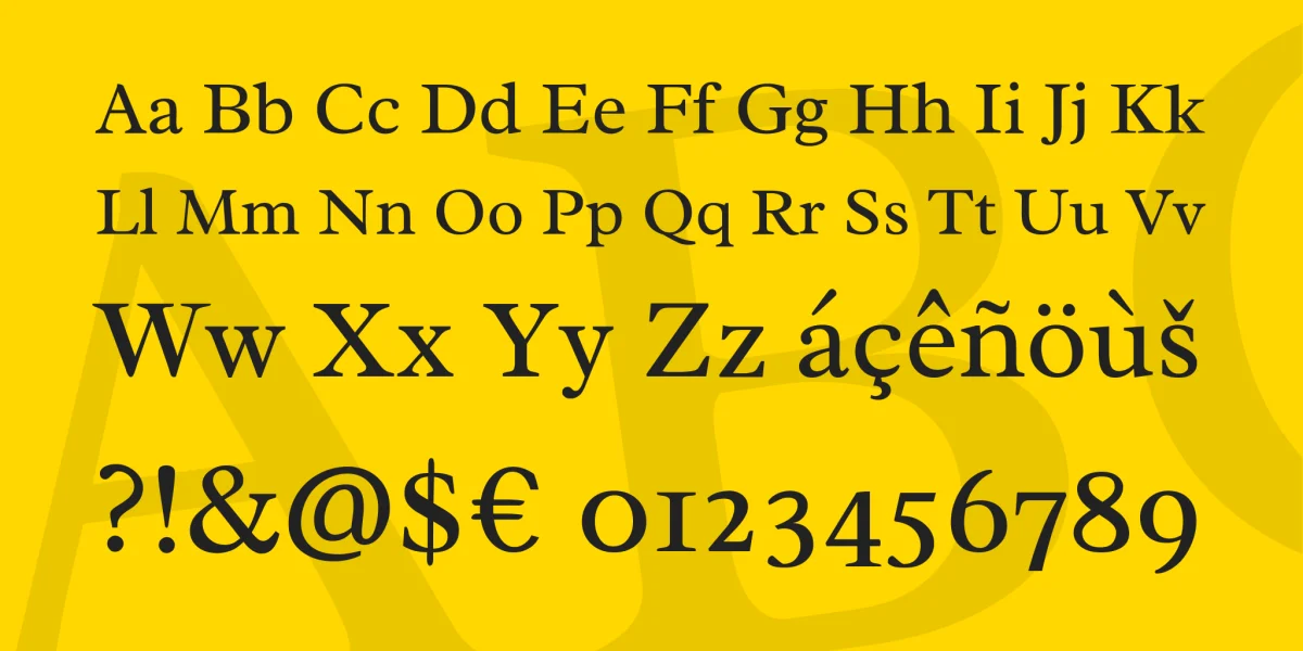 Radley Font Family preview 4