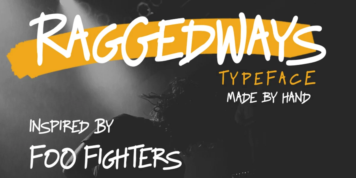 Raggedways Font