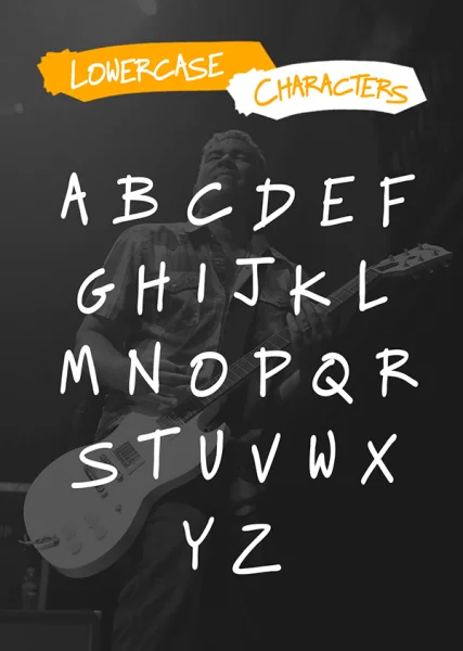 Raggedways Font preview 11
