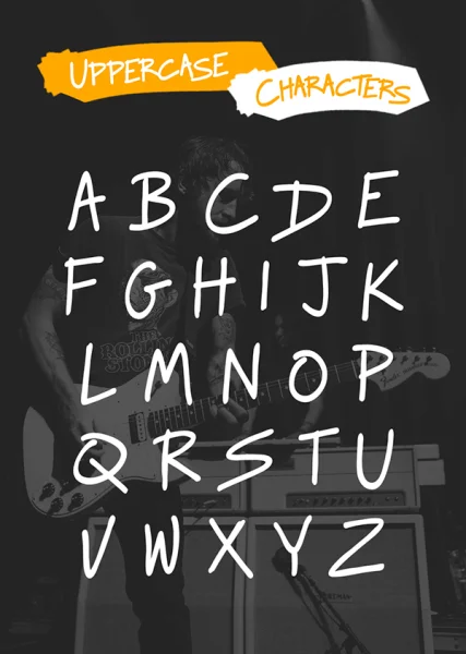 Raggedways Font preview 12