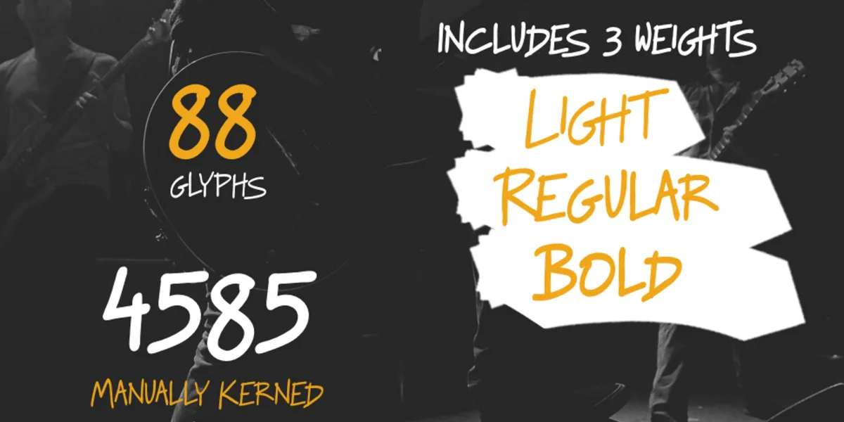 Raggedways Font preview 2