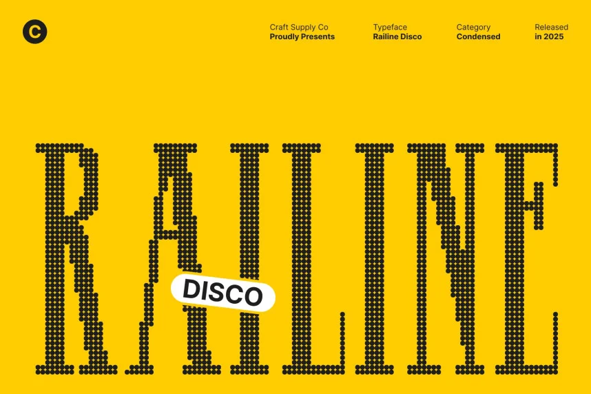 Railine Disco Font