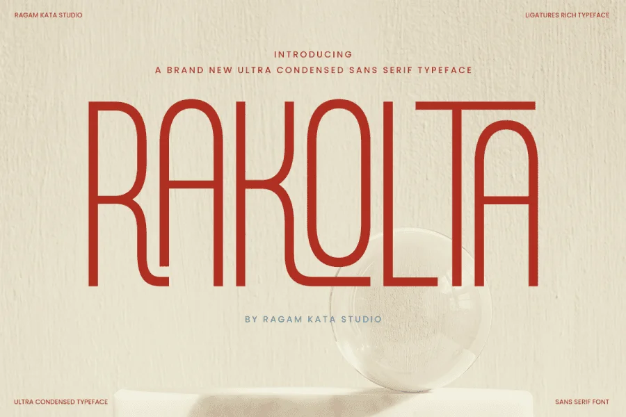 Rakolta Demo Font