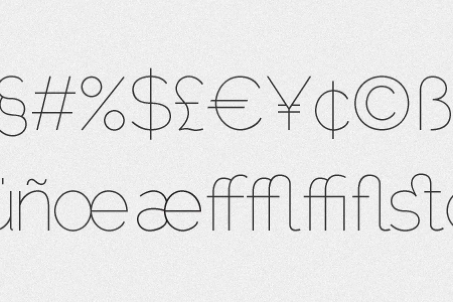 Raleway Font Family preview 4