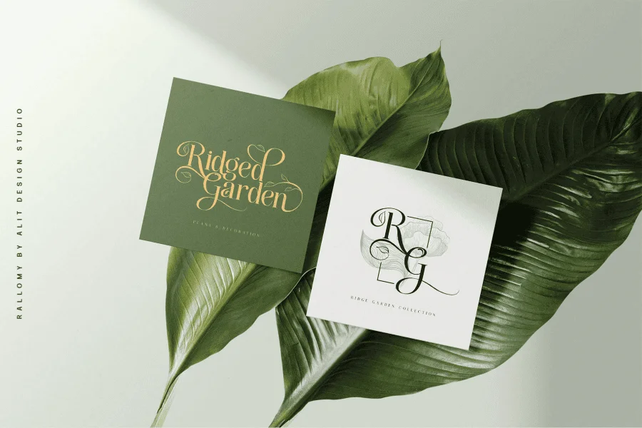 Rallomy Font preview 3