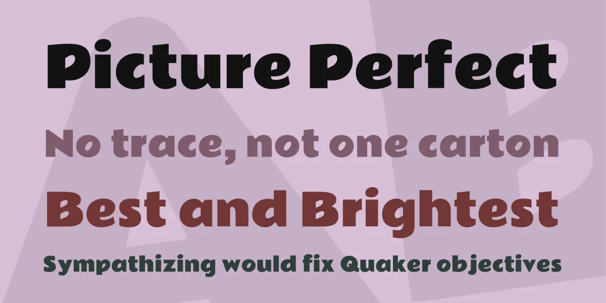 Rammetto One Font preview 2