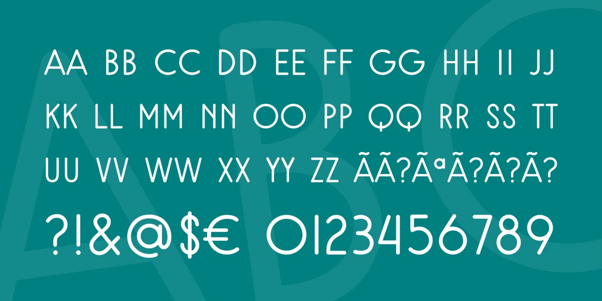 Rampung Font preview 4