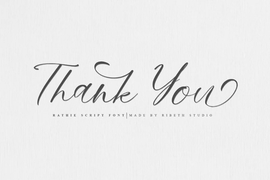 Rathie Font preview 8
