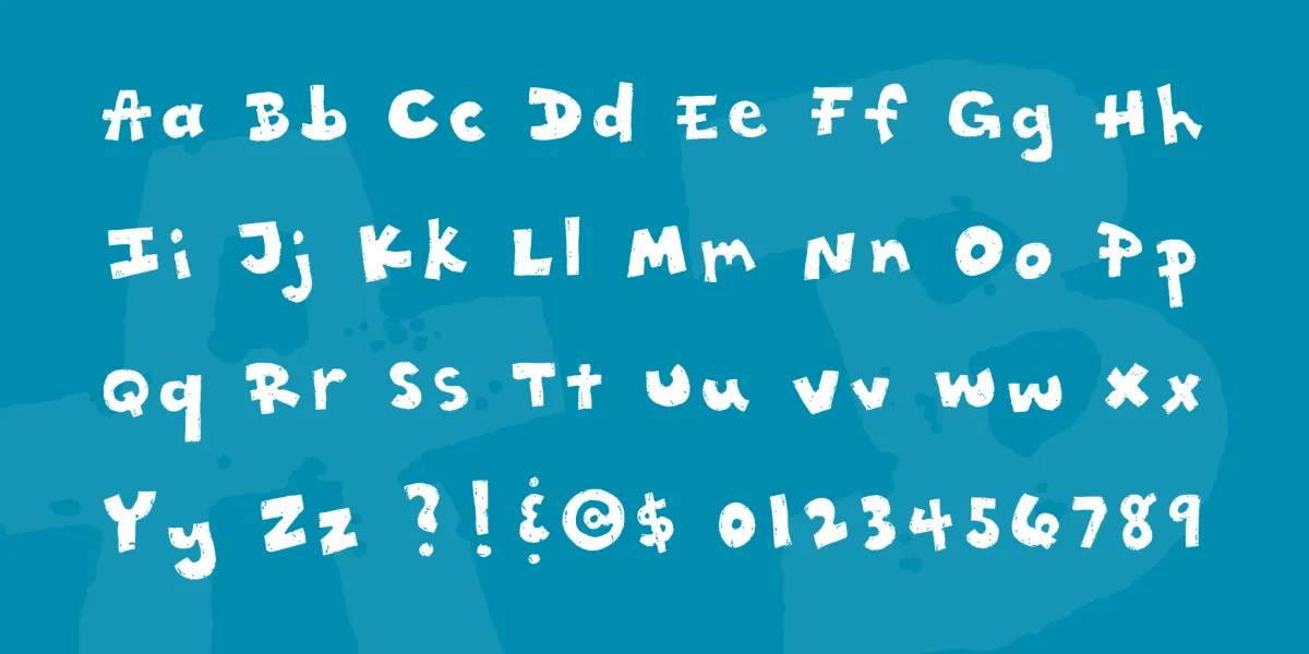 RattyTatty Font preview 3