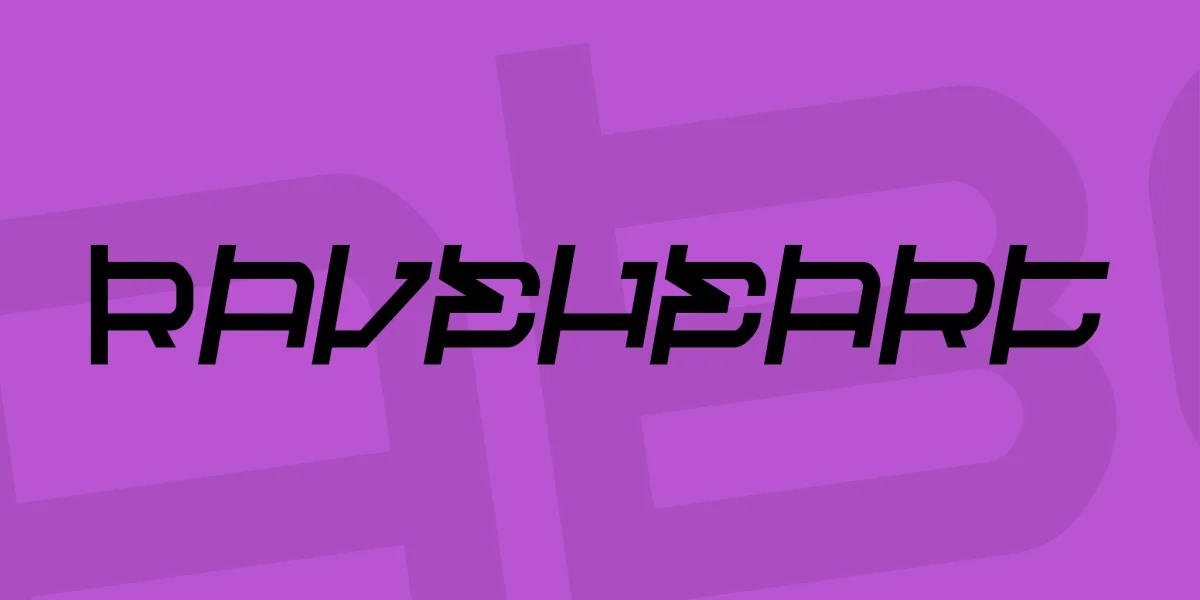 Raveheart Font