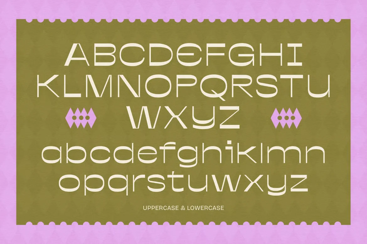 Ravonst Font preview 2