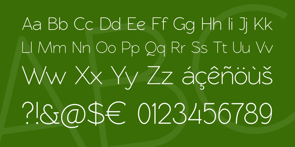 Rawengulk Sans Font preview 3