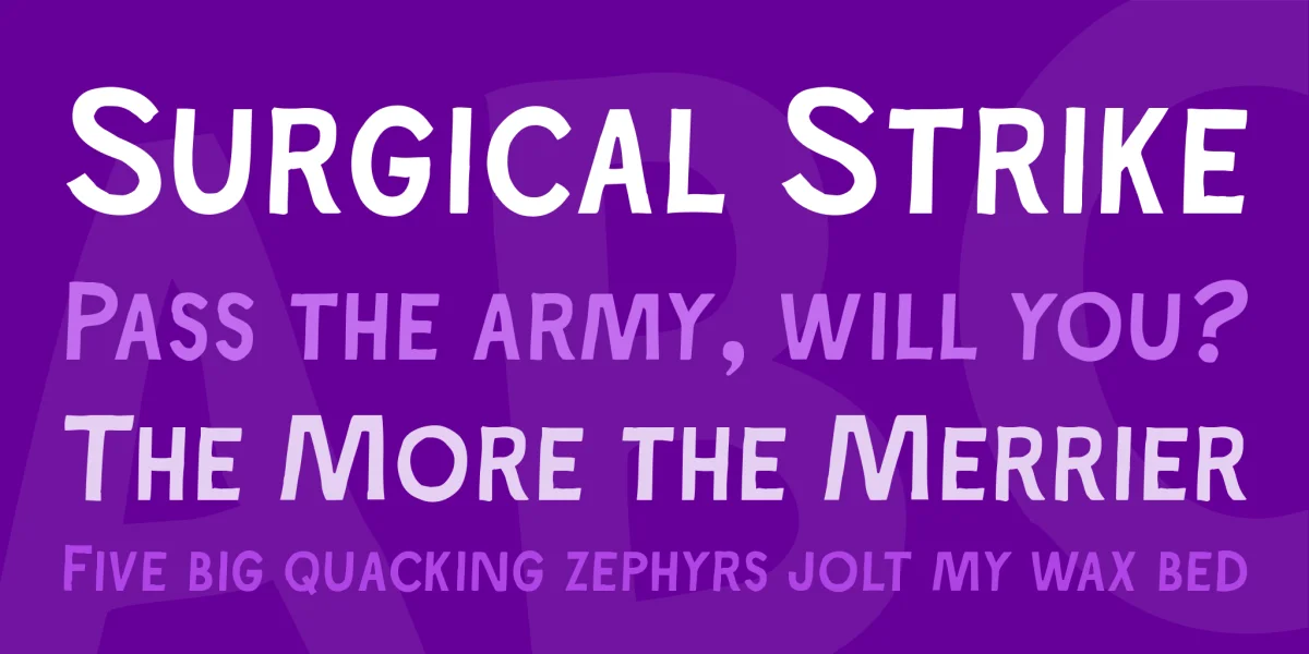 Ray Johnson Font preview 2