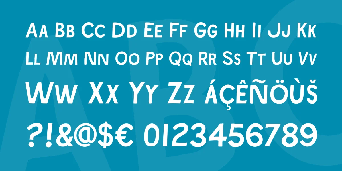 Ray Johnson Font preview 3