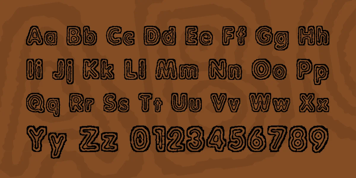 Raydiate BRK Font preview 2