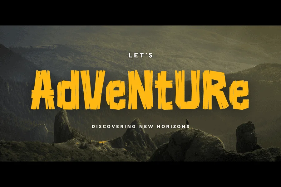 Realwood Font Family preview 5