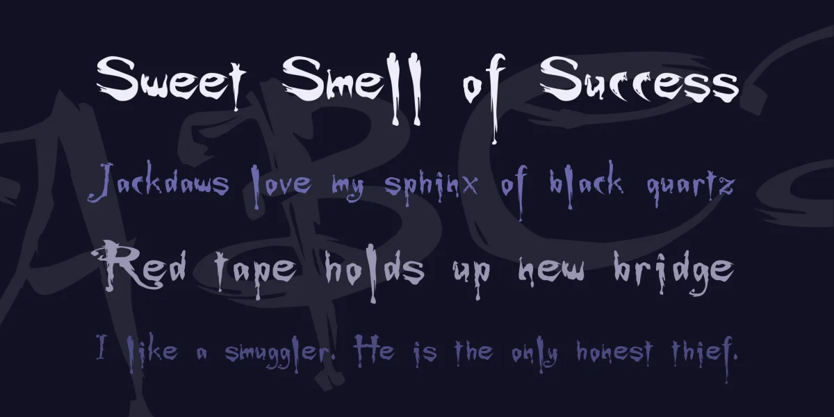 Rebuffed Font preview 2