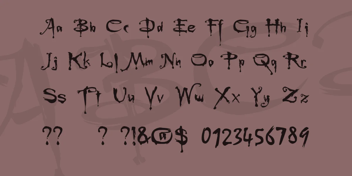 Rebuffed Font preview 3