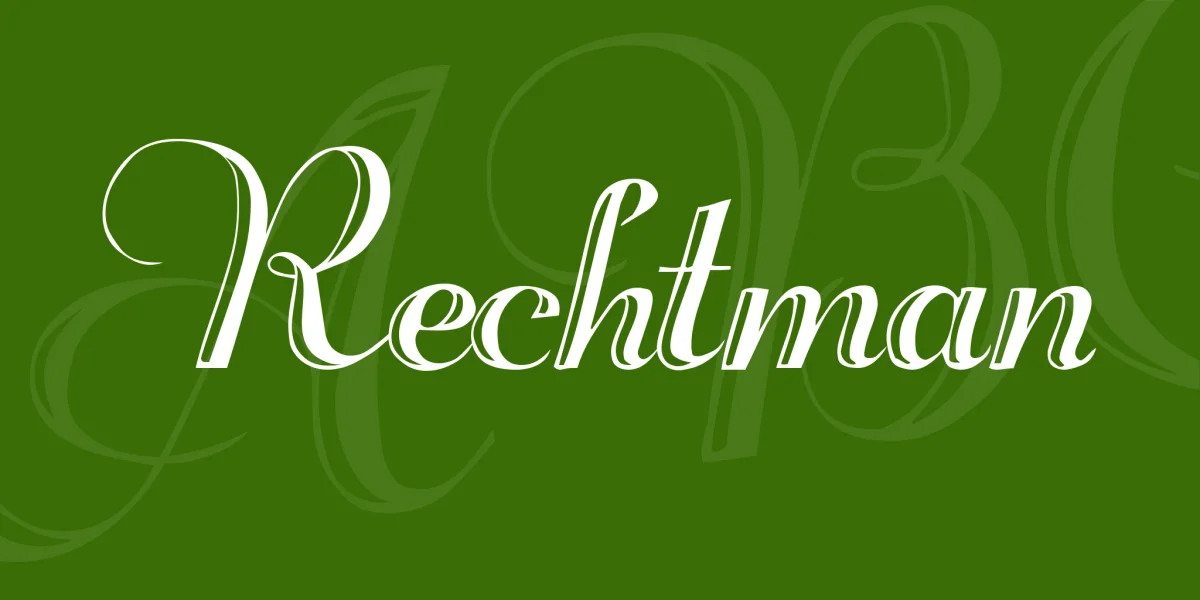Rechtman Font