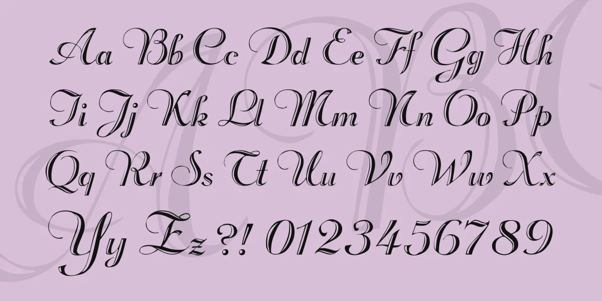 Rechtman Font preview 3