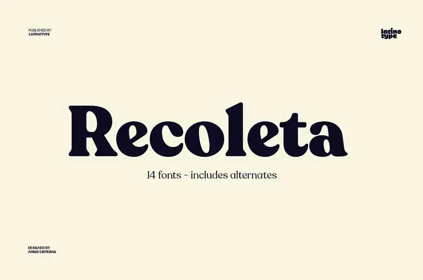 Recoleta Font