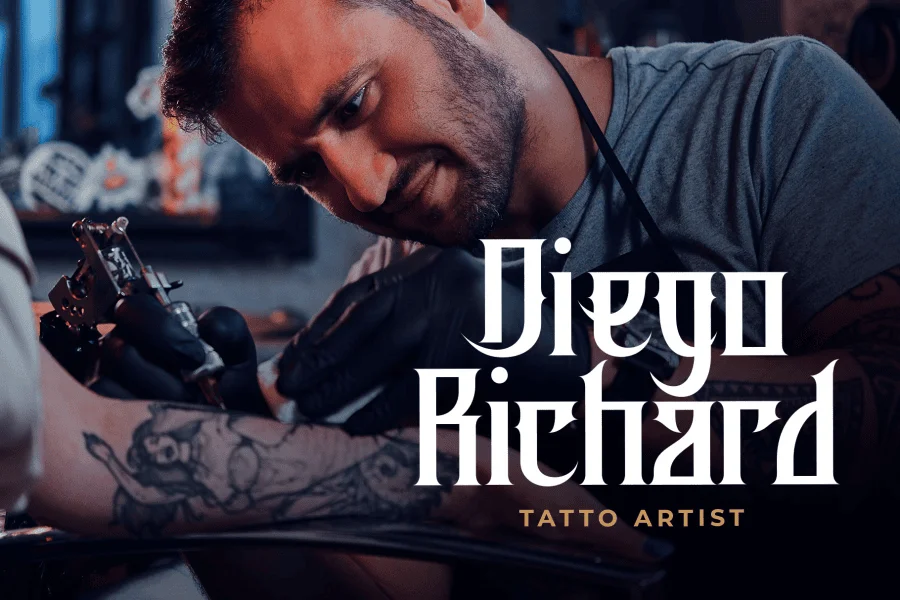 Rectinos Font preview 4