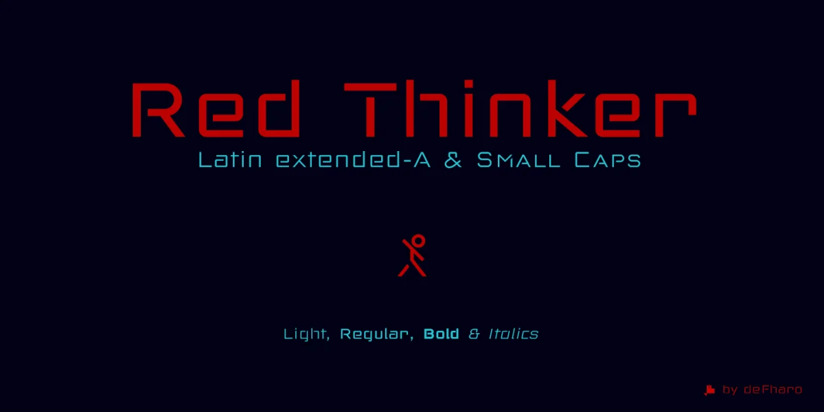 Red Thinker Font Family