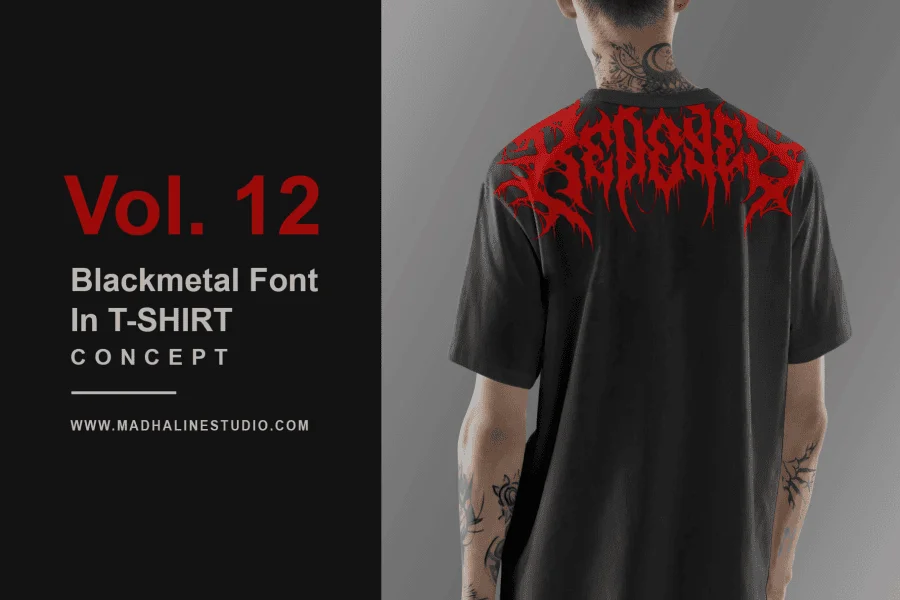 Redeyes Font preview 2