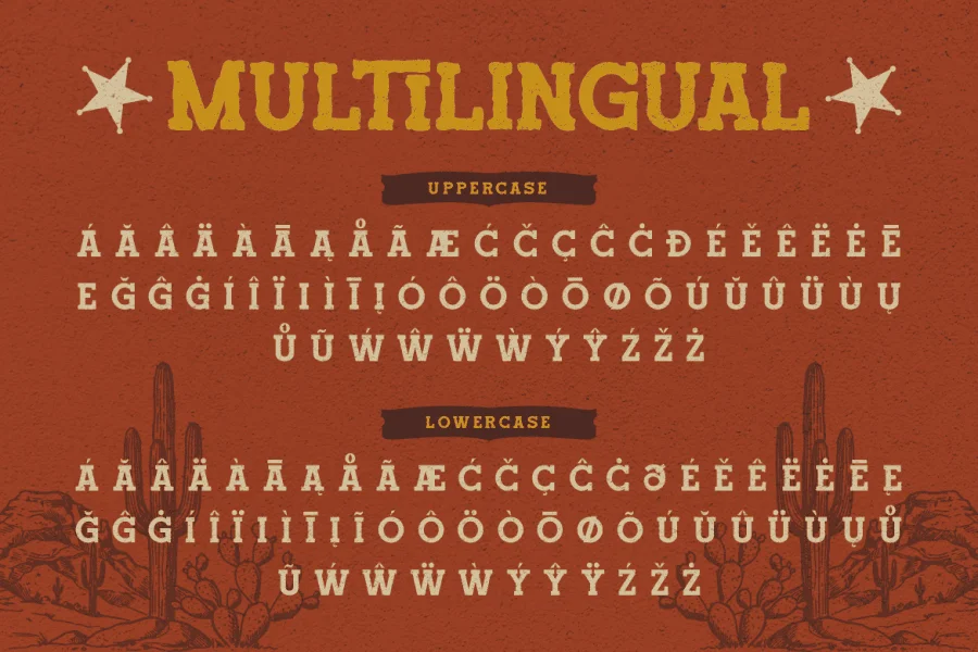 Redtown Font preview 9