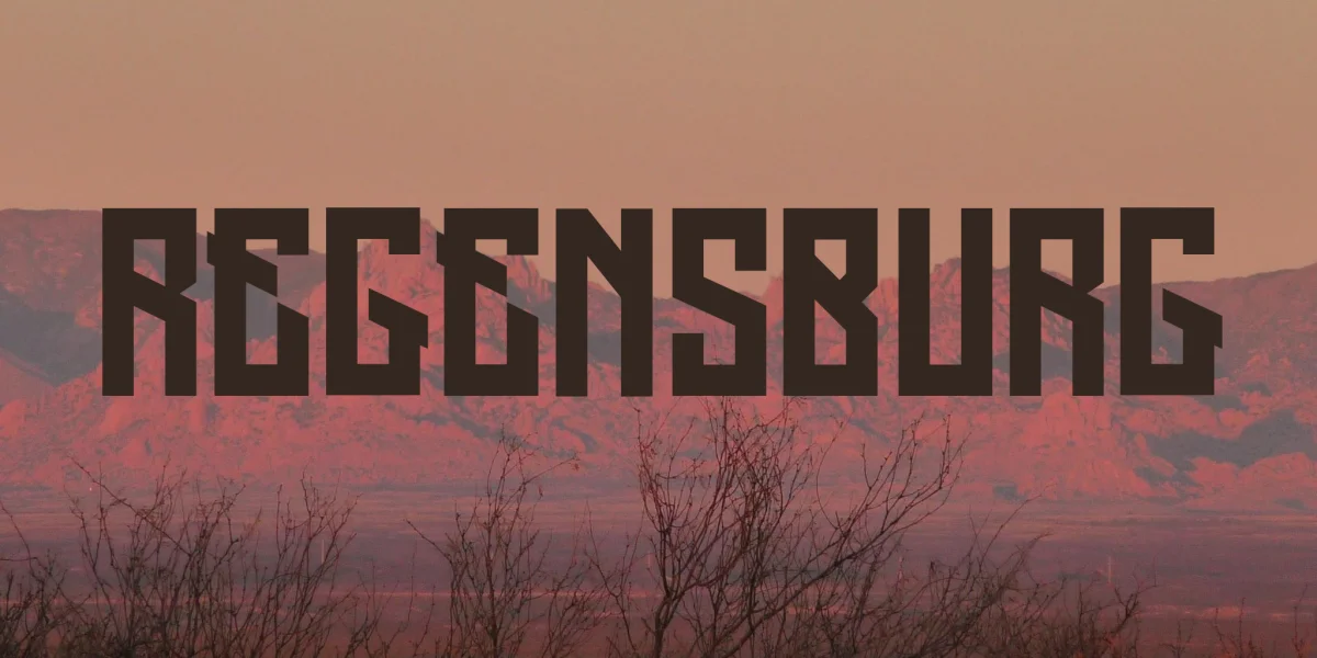 Regensburg Font Family