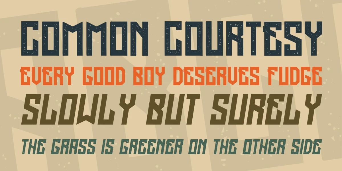 Regensburg Font Family preview 3