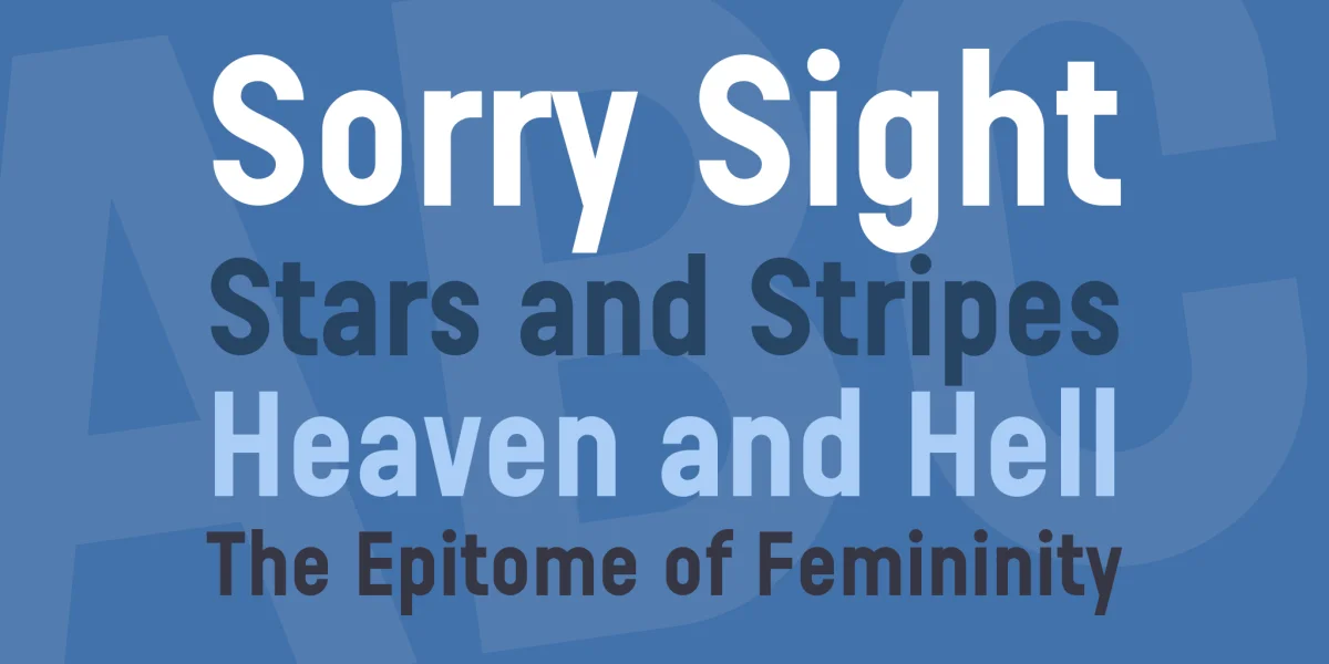 Reglo Font preview 2
