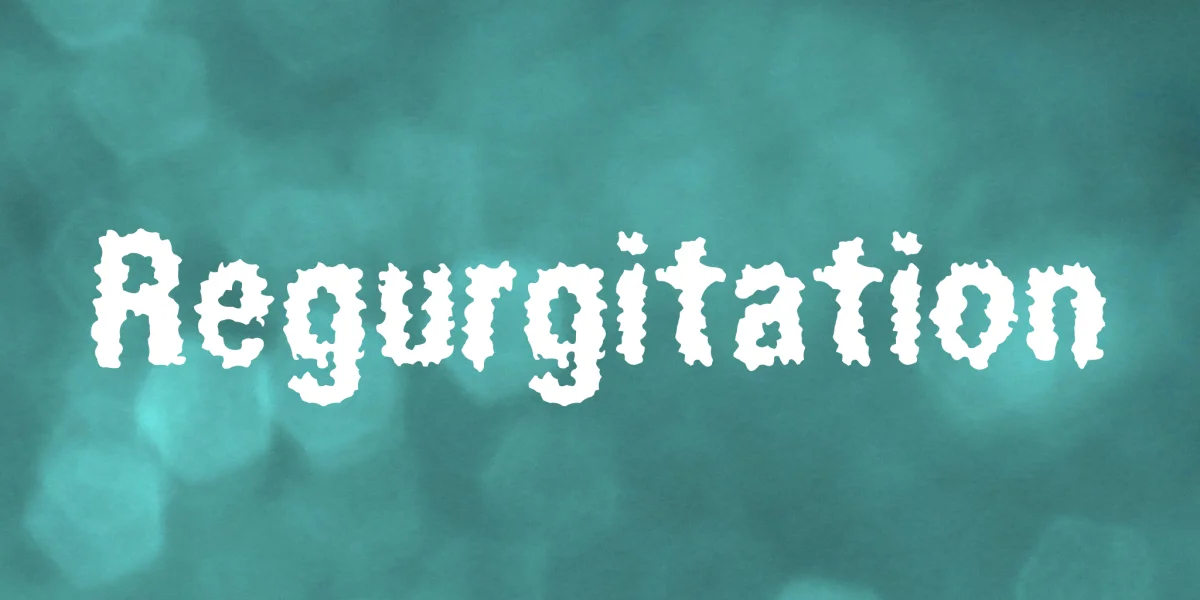 Regurgitation Font
