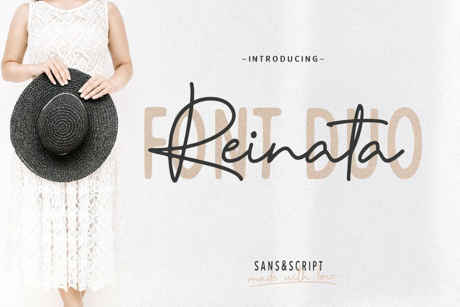 Reinata Font preview 2