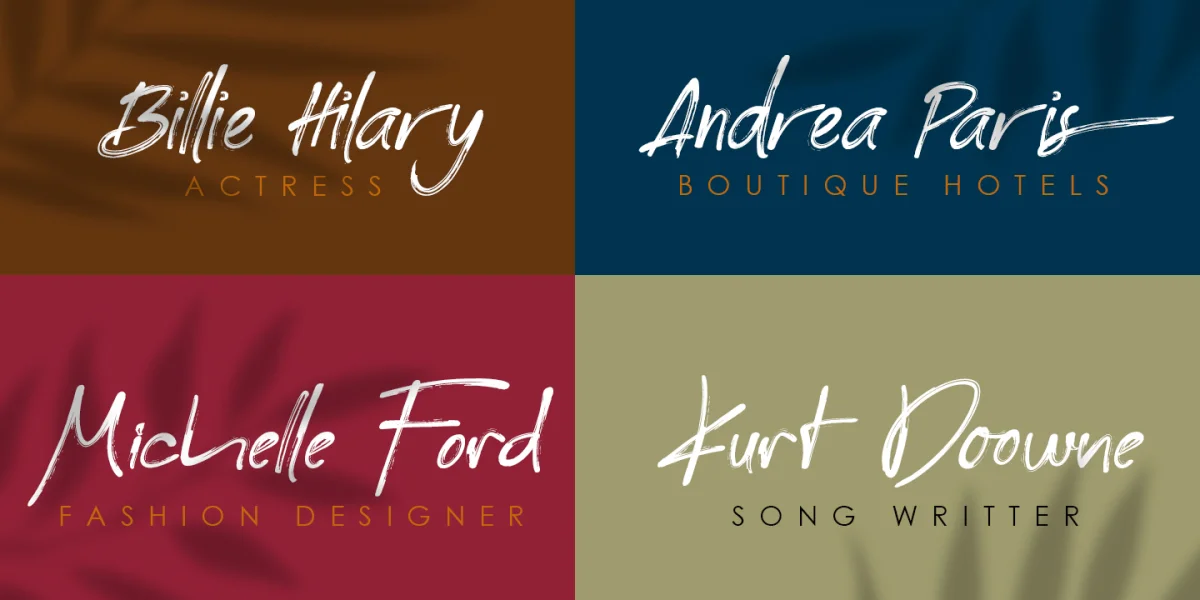 Reingttoon DEMO Font preview 4