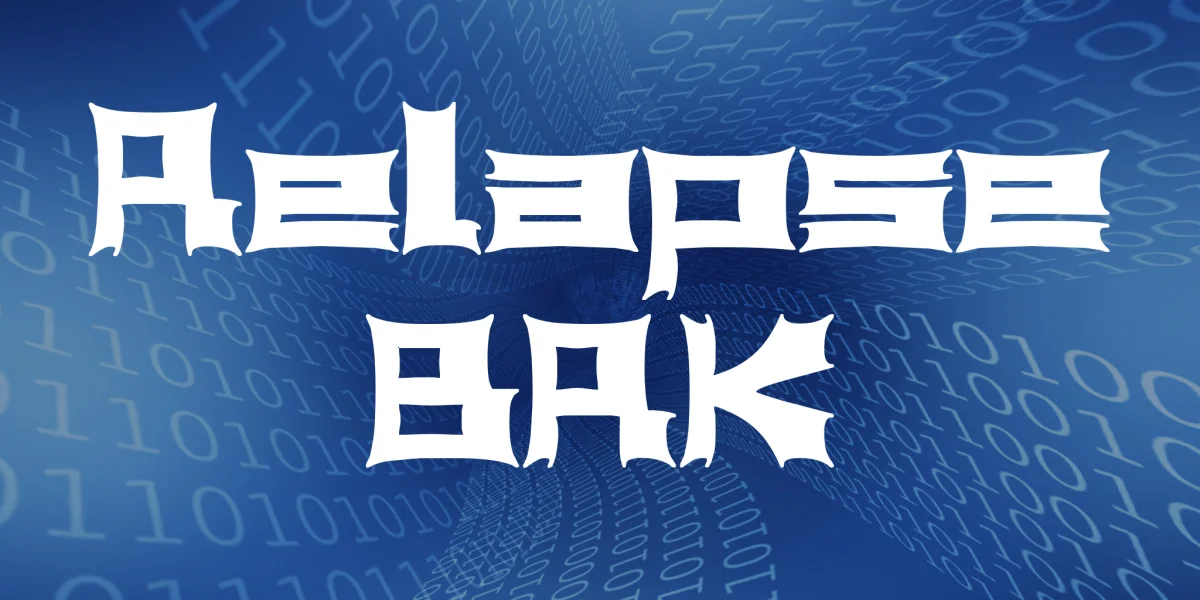 Relapse BRK Font
