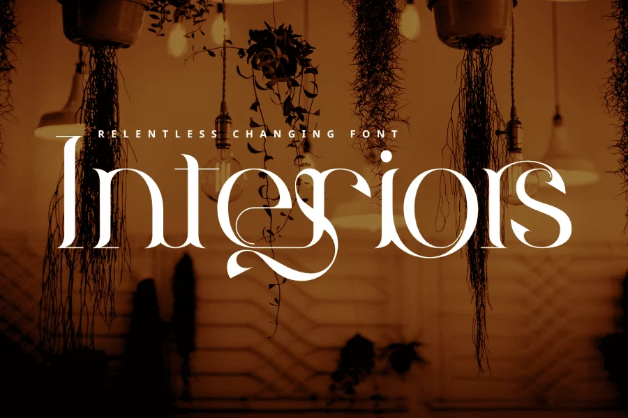 Relentless Changing Demo Font preview 2