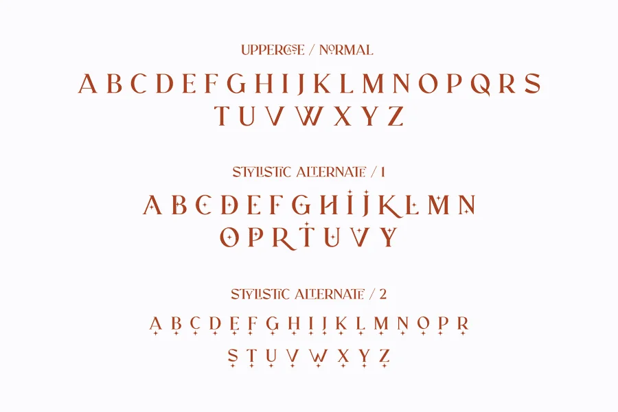 RELIGATH Font preview 9