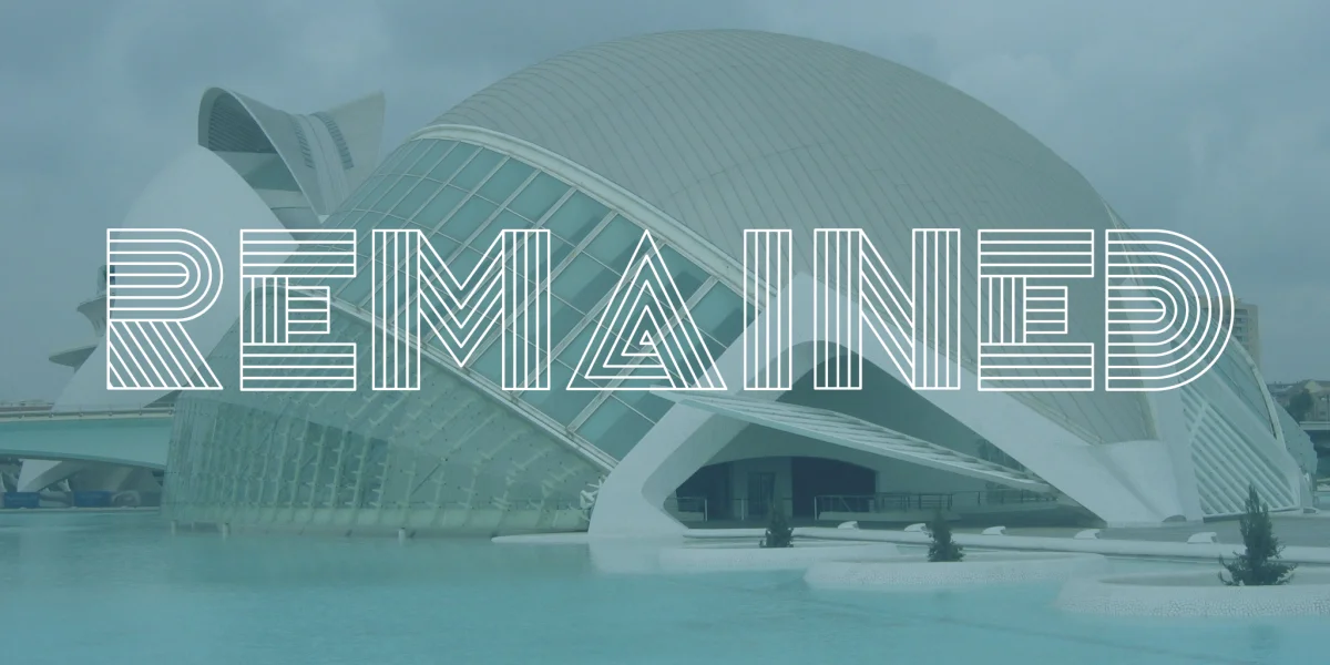Remained Font Family