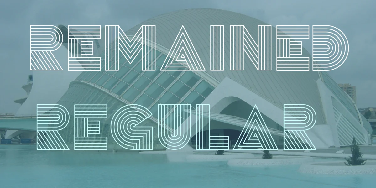 Remained Font Family preview 2