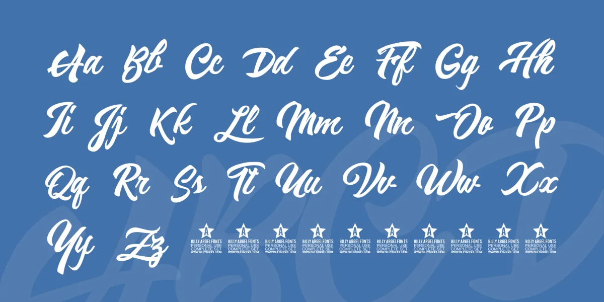 Reminiscent Drive Personal Use Font preview 3