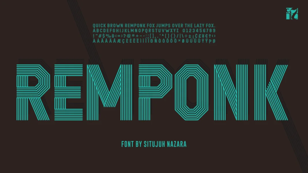 REMPONK Font Family