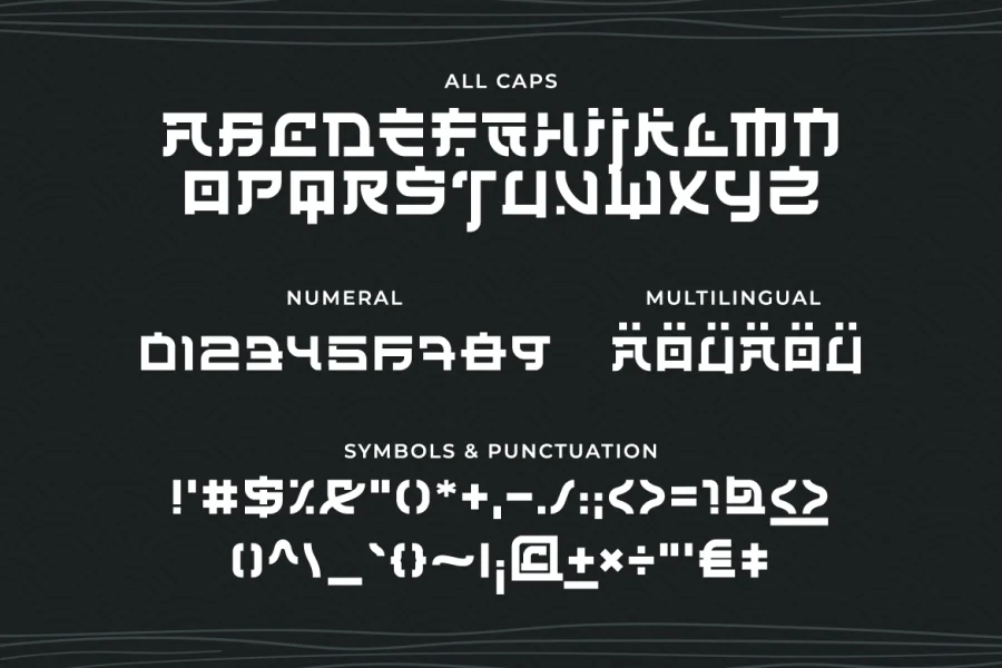 Renji Free Trial Font preview 2