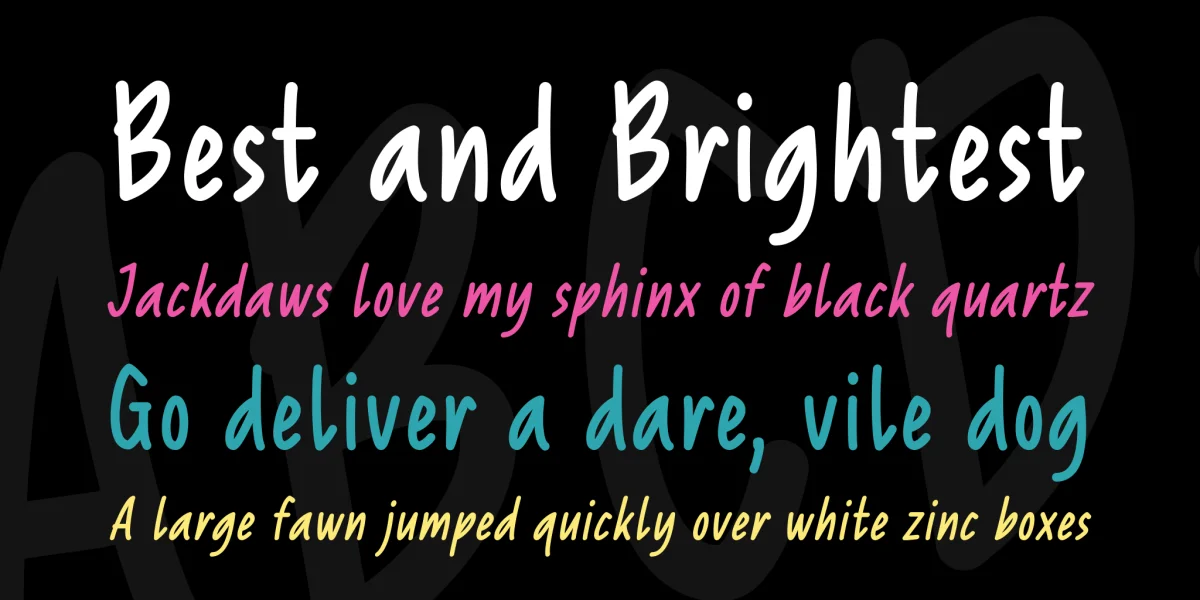 Reprineato Font Family preview 4